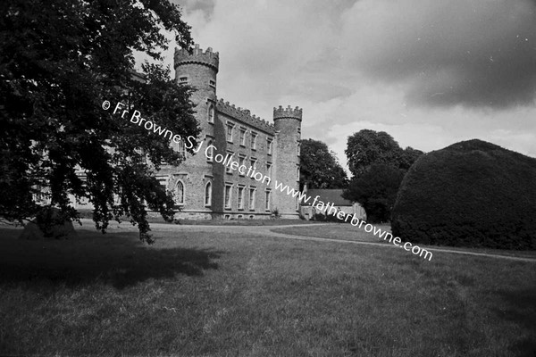 GORMANSTOWN CASTLE EAST FRONT WITH CHAPEL